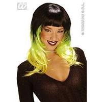 green black ladies shirley wig