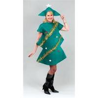 Green Ladies Christmas Tree Costume