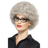 Grey Granny Perm Wig