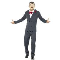 grey mens goosebumps slappy the dummy costume