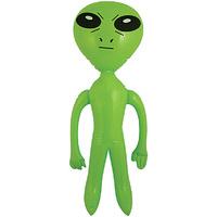 Green Inflatable Alien Decoration