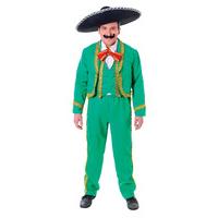 Green Men\'s Mexican Man Costume