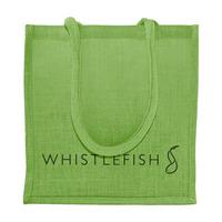 Green Jute Shopper