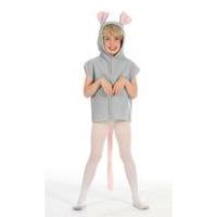 grey childrens mouse tabard costume