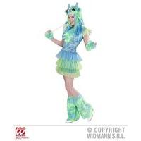 Green Monster Girl (l) (dress H/piece Gloves Leg Warmers)