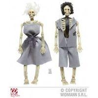 grey skeleton couple decoration