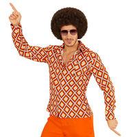 Groovy 70\'s Man Shirt - Rhombus (xxl)