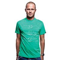 Great Moments T-Shirt // Green 100% cotton