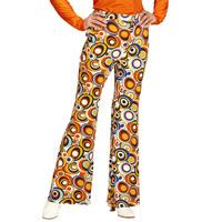 groovy 70s lady pants bubbles lxl