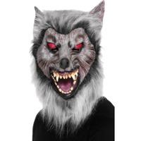 Grey Wolf Overhead Latex Mask