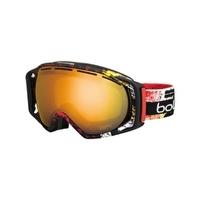 Gravity Goggle - Matte Black and Red Zenith with Citrus Gold Lens