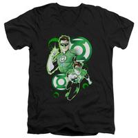 Green Lantern - Green Lantern In Action V-Neck