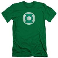 green lantern gl logo distressed slim fit
