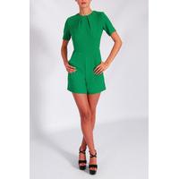 Green Pocket Playsuit