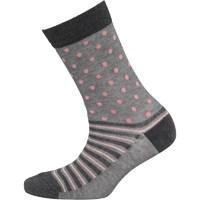 Green Treat Womens Three Pack Socks Multi