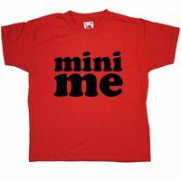 Grown Up And Kid Combo Childs T Shirt - Mini Me