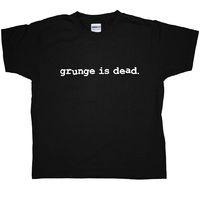 grunge is dead kids t shirt