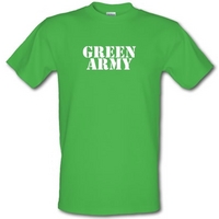Green Army male t-shirt.