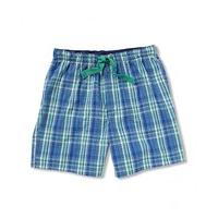 Green Blue Check Loungeshort XXXL - Savile Row