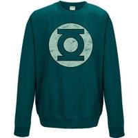 Green Lantern - Distressed Logo Sweatshirt - Large
