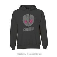 Green Day - Hoodie Skull (in Xl)