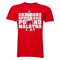 grzegorz krychowiak poland player t shirt red