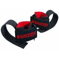 Grizzly Deluxe Cotton Lifting Straps Black/Red