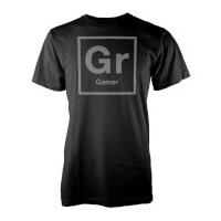 Gr Periodic Element Men\'s Black T-Shirt - M