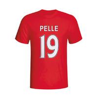 graziano pelle southampton hero t shirt red kids