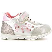 grunland pp0159 sneakers kid silver girlss childrens shoes trainers in ...