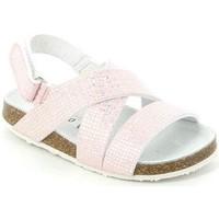 grunland sb0813 sandals kid pink boyss childrens sandals in pink