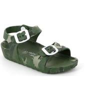 grunland sa1462 sandals kid verde boyss childrens sandals in green