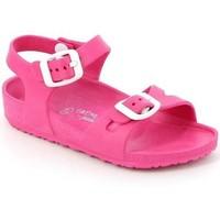 grunland sa1462 sandals kid fuchsia boyss childrens sandals in pink