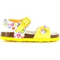 Grunland SB0422 Sandals Kid girls\'s Children\'s Sandals in yellow