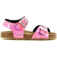 Grunland SB0414 Sandals Kid Pink girls\'s Children\'s Sandals in pink