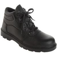 GraftersTreaded Safety Boot - Black