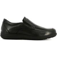 Grunland SC1335 Mocassins Man Black men\'s Loafers / Casual Shoes in black