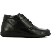 grunland po571 ankle man mens casual shoes in black