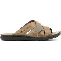 grunland ci1210 sandals man mens sandals in brown