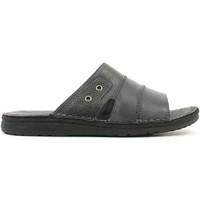 Grunland CI1209 Sandals Man men\'s Mules / Casual Shoes in black