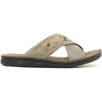 grunland ci1205 sandals man mens mules casual shoes in grey