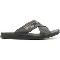 Grunland CI1205 Sandals Man Black men\'s Mules / Casual Shoes in black