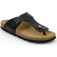 Grunland CB2014 Flip flops Man Black men\'s Flip flops / Sandals (Shoes) in black