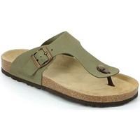 Grunland CB0053 Flip flops Man Verde men\'s Flip flops / Sandals (Shoes) in green
