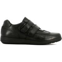 grunland sc1337 scarpa velcro man mens shoes trainers in black