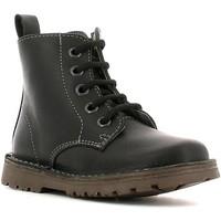 grunland po0463 ankle boots kid mens mid boots in black