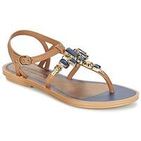 grendha realce sandal womens sandals in brown