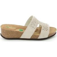 Grunland CB1502 Sandals Women Beige women\'s Mules / Casual Shoes in BEIGE