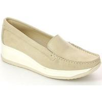 Grunland SC2747 Mocassins Women Beige women\'s Loafers / Casual Shoes in BEIGE