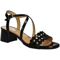 Grace Shoes 9610 High heeled sandals Women Black women\'s Sandals in black